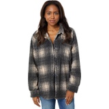 Dylan by True Grit Park City Plaid Sherpa Shirt