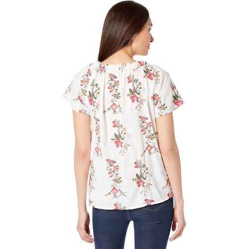  Dylan by True Grit Paradise Embroidered Blouse