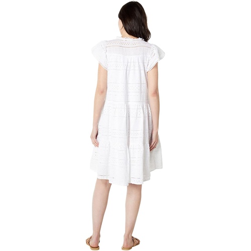  Dylan by True Grit Hannah Boheme Embroidered Eyelet Lined Dress