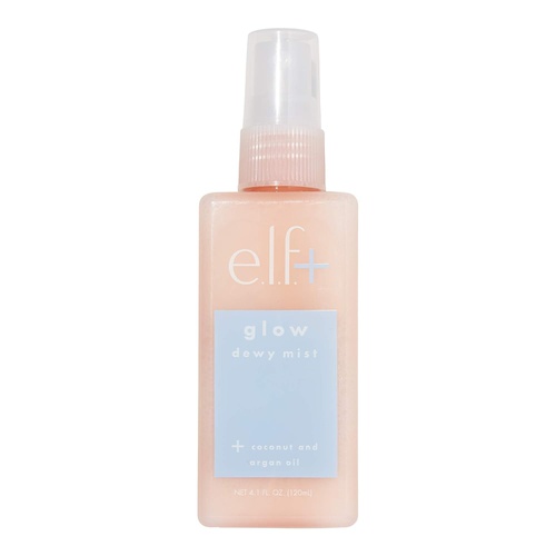  e.l.f. Elf+ Glow Dewy Mist Lightweight, Hydrating, Luminizing Nourishes, Refreshes, Moisturizes Infused with Coconut Water and Argan Oil 4.1 Fl Oz…