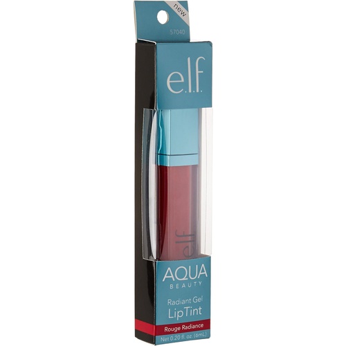  E.l.f. Cosmetics Elf Cosmetics Aqua Beauty Liquid Gel Lip Stain 57040, Rouge Radiance, 0.6 Ounce