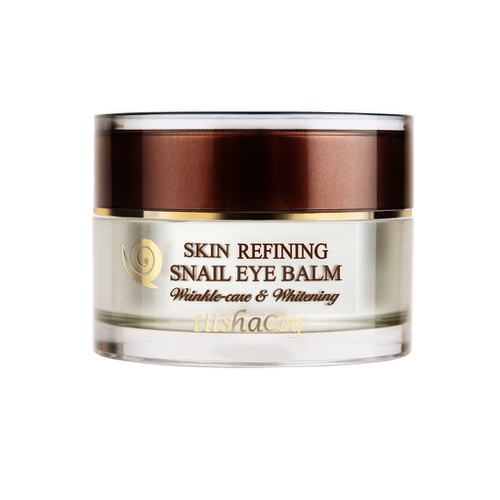  EC ELISHACOY ELISHACOY Skin Refining Snail Eye Balm 15g - Highly Concentrated Snail Repairing Eye Cream, Anti-Wrikle & Firming Effect, Removes Dark Circles, Restoring & Protecting Skin