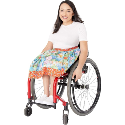  EE Ispirante - Creative Adaptive Clothing e Ispirante - Creative Adaptive Clothing Georgina Gathered Front Skirt