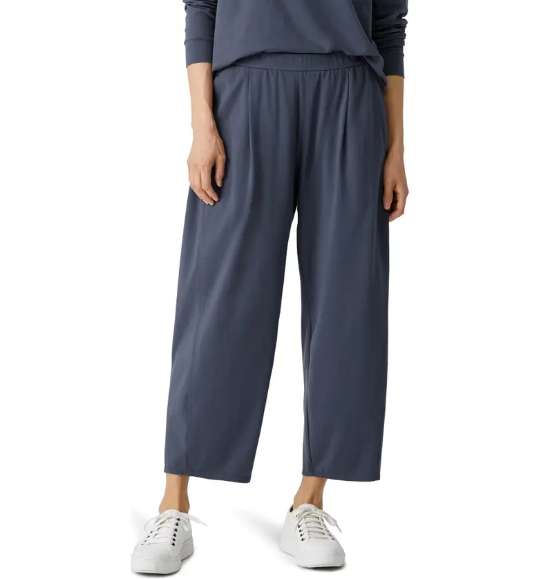 Eileen Fisher Crop Lantern Pants_OCEAN