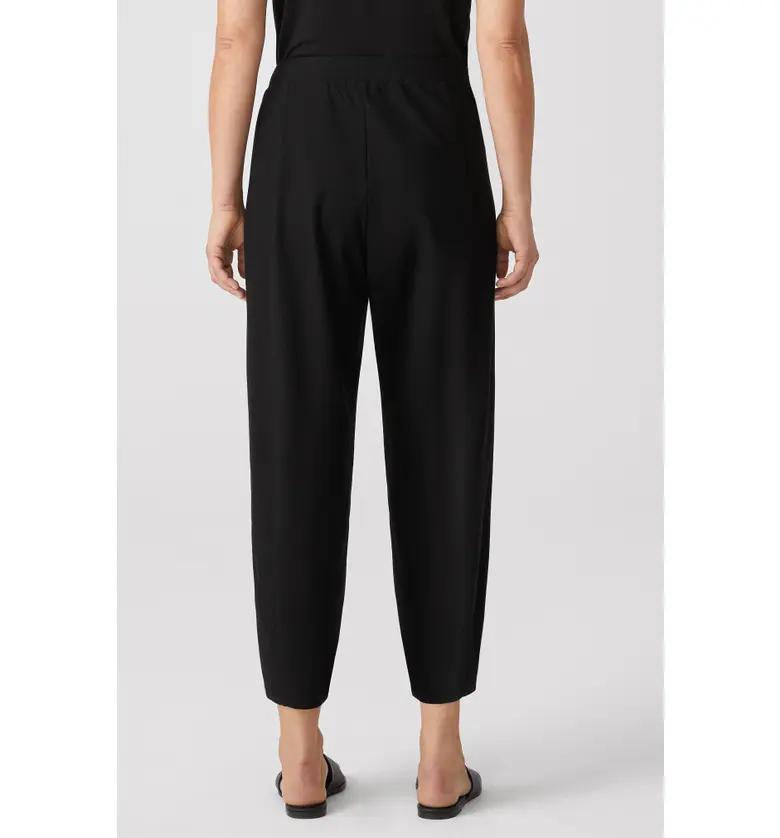  Eileen Fisher Relaxed Ankle Pants_BLACK