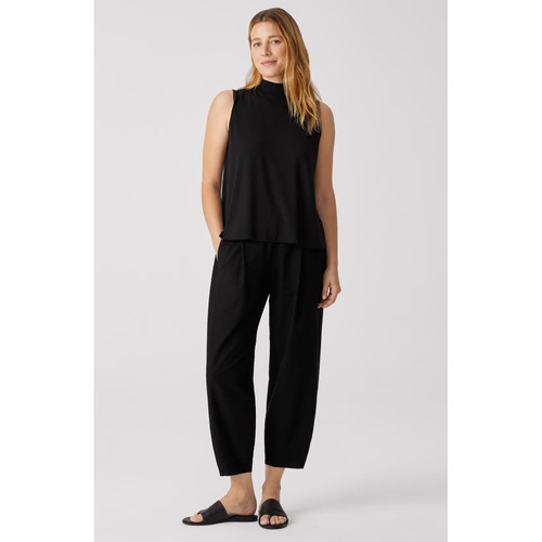  Eileen Fisher Relaxed Ankle Pants_BLACK