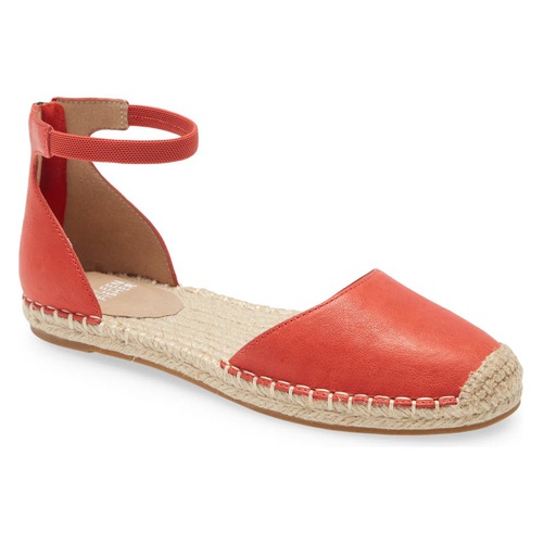  Eileen Fisher Lala Espadrille Flat_CORAL TUMBLED LEATHER
