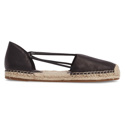  Eileen Fisher Lee Espadrille Flat_BLACK WASHED LEATHER