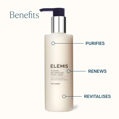  ELEMIS Dynamic Resurfacing Facial Wash, 6.7 Fl Oz