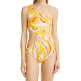Emilio Pucci Vortici One-Shoulder Cutout One-Piece Swimsuit_069 GIALLO ARANCIO
