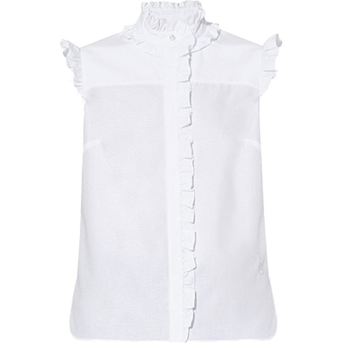  Erdem The Robe Poplin Shirt_WHITE