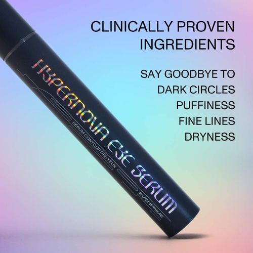  EVENPRIME Hypernova Eye Gel Cream Serum - Dark Circle Reducer - Vegan, Cruelty-Free - Fragrance Free (0.34 oz)