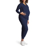 Everly Grey Whitney 2-Piece Maternityu002FNursing Lounge Set_DENIM BLUE