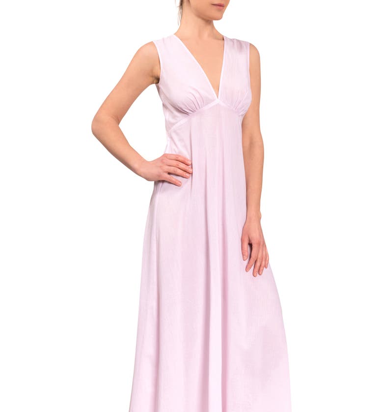  Everyday Ritual Amelia Long Nightgown_PINK