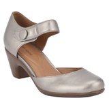 Easy Spirit Clarice Pump_PEWTER LEATHER