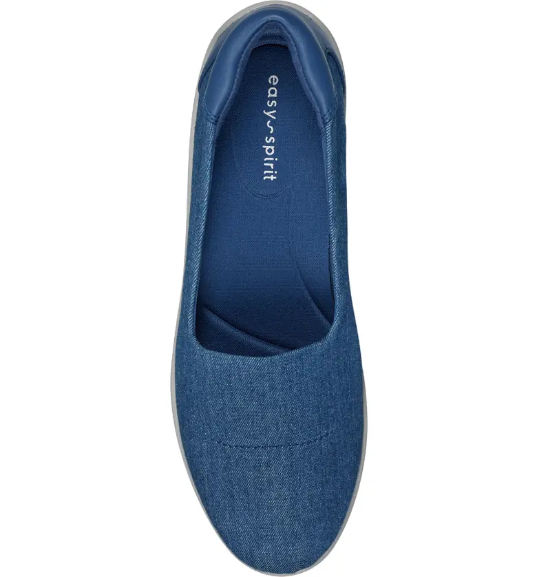 이지스피릿 Easy Spirit Gift Flat_MID BLUE/ MID BLUE FABRIC