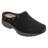 Easy Spirit Travelport Clog Sneaker_BLACK SUEDE