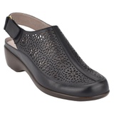 Easy Spirit Dawn Slingback Clog_BLACK LEATHER