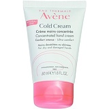 Eau Thermale Avene Cold Cream Concentrated Hand Cream, Quick Absorbing for Dry, Chapped Hands, 1.6 oz.
