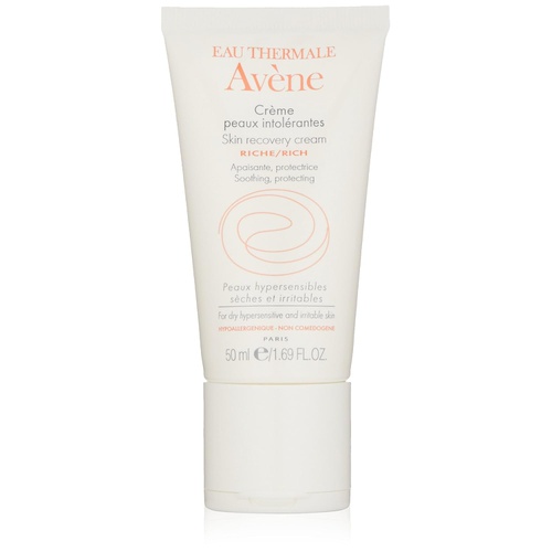  Eau Thermale Avene Skin Recovery Cream RICH, Fragrance Free, 1.69 Fl Oz