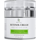 Ecco Bella Beauty Retinol Moisturizer Anti Aging Cream for Face and Eye Area - With Hyaluronic Acid - 2.5% Active Retinol - Vitamin E - Reduce Appearance of Wrinkles and Fine lines - Best Day and Ni