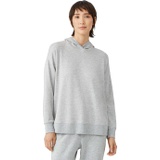 Eileen Fisher Hooded Sweatshirt in Tencel Organic Cotton Fleece
