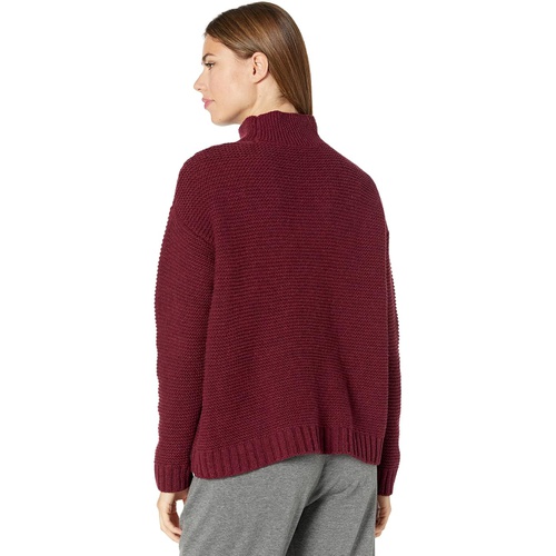  Eileen Fisher Boxy Pullover in Lofty Recycled Cashmere Wool