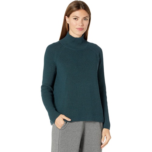  Eileen Fisher Turtleneck Raglan Merino Sweater