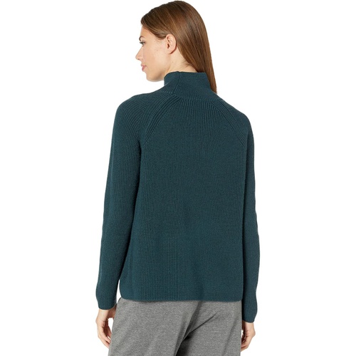  Eileen Fisher Turtleneck Raglan Merino Sweater