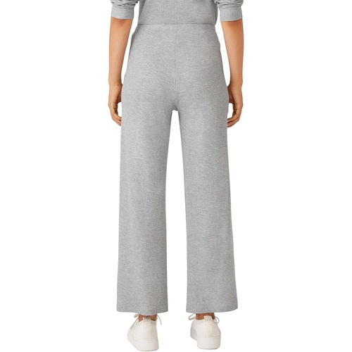  Eileen Fisher Straight Ankle Pants in Cozy Tencel Cotton Waffle