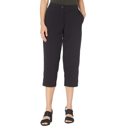  Eileen Fisher Tapered Capri Pants in Organic Cotton Ponte