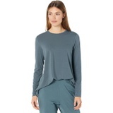 Eileen Fisher Crew Neck Tunic in Fine Stretch Jersey Knit