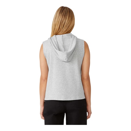  Eileen Fisher Sleeveless Hooded Top in Tencel Organic Cotton Fleece