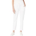 Eileen Fisher High-Waisted Slim Ankle Pants in Organic Cotton Ponte
