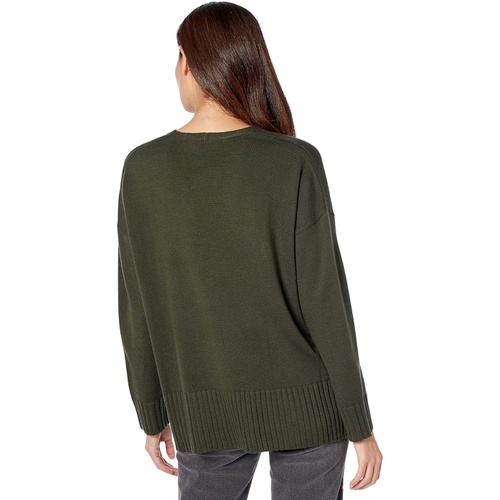  Eileen Fisher V-Neck Box Top