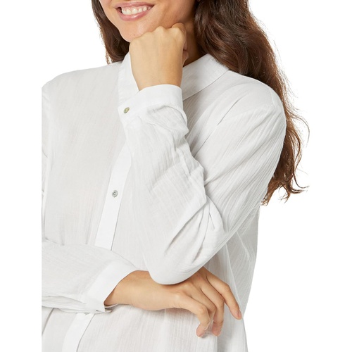  Eileen Fisher Classic Collar Easy Shirt