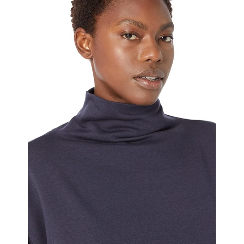  Eileen Fisher Petite High Funnel Neck Tunic