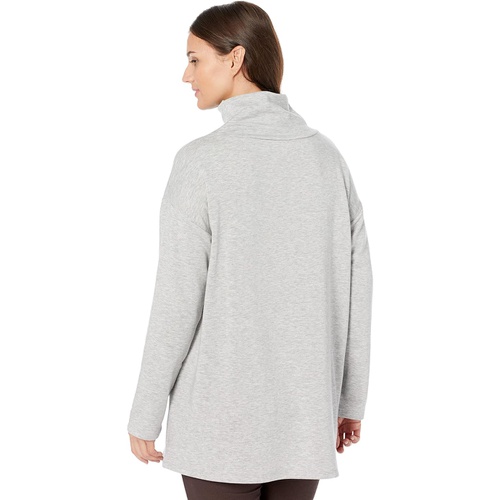  Eileen Fisher Petite High Funnel Neck Tunic