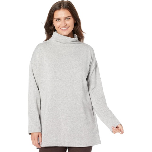  Eileen Fisher Petite High Funnel Neck Tunic