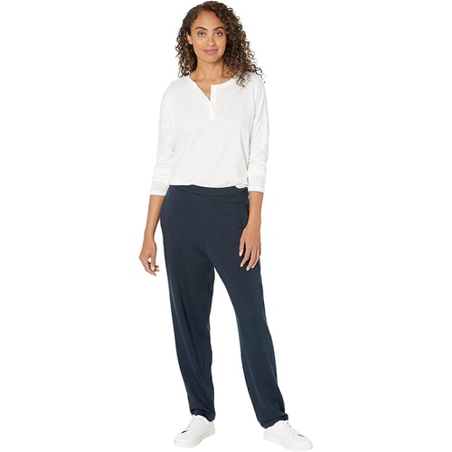  Eileen Fisher Henley Box Top