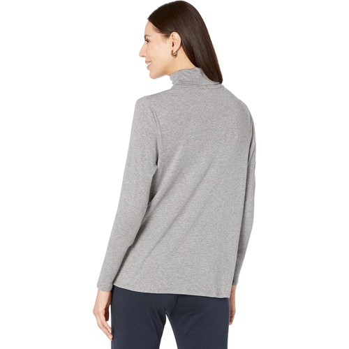  Eileen Fisher Turtleneck Scrunch Sleeve Top