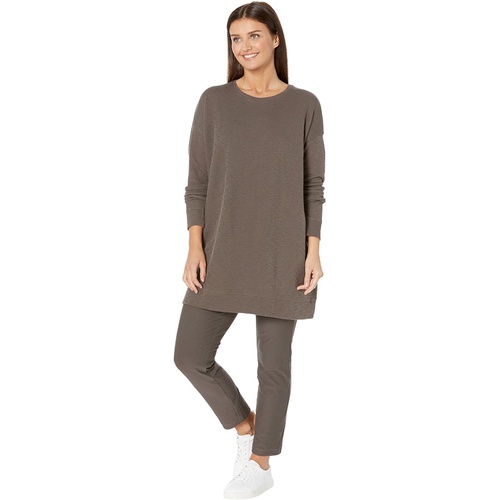  Eileen Fisher Petite Crew Neck Tunic