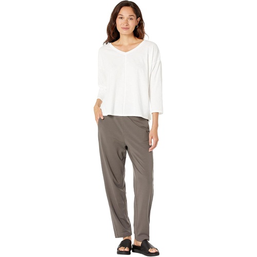  Eileen Fisher V-Neck Box Top