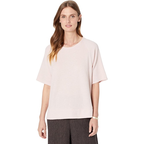  Eileen Fisher Crew Neck Short Sleeve Top