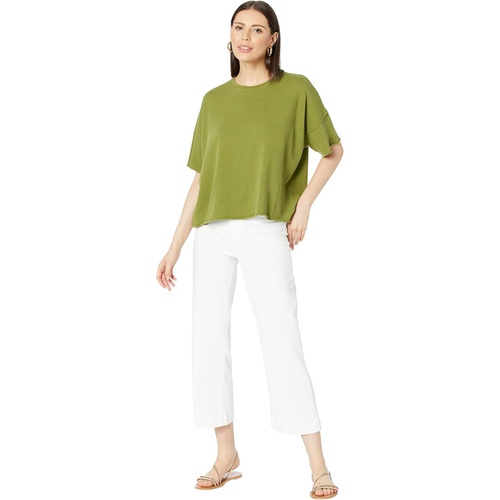  Eileen Fisher Crew Neck Boxy Top