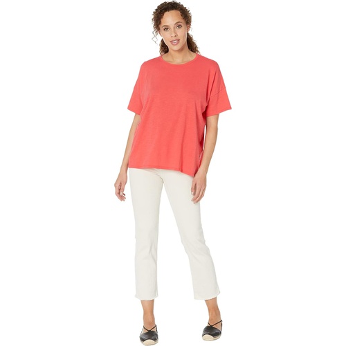  Eileen Fisher Crew Neck Boxy Tee