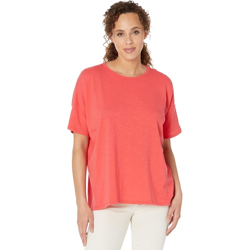  Eileen Fisher Crew Neck Boxy Tee