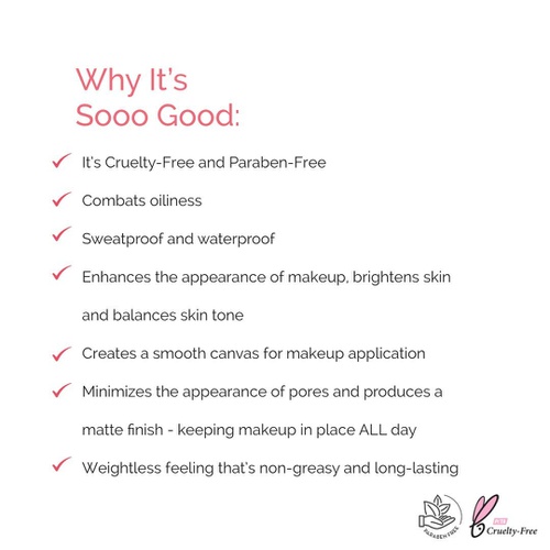  Illuminating Makeup Enhancing Base Primer for Face: Elizabeth Mott Thank Me Later Face Illuminating Primer for Normal to Dry Skin-Pore Minimizer, Balancing & Brightening-Cruelty Fr