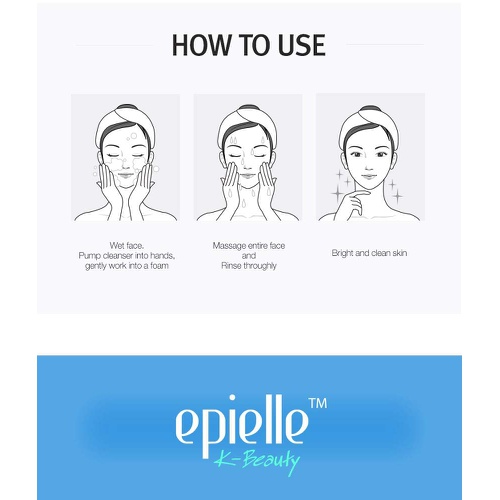  Epielle Baking Soda Pore Cleanser | Great for Maskne | Facial Cleanser | Face Wash for Oily Skin | Detoxify and Purify | Exfoliate Dead Cells | Oil-Free Deep Pore Cleanser | 6.77 F