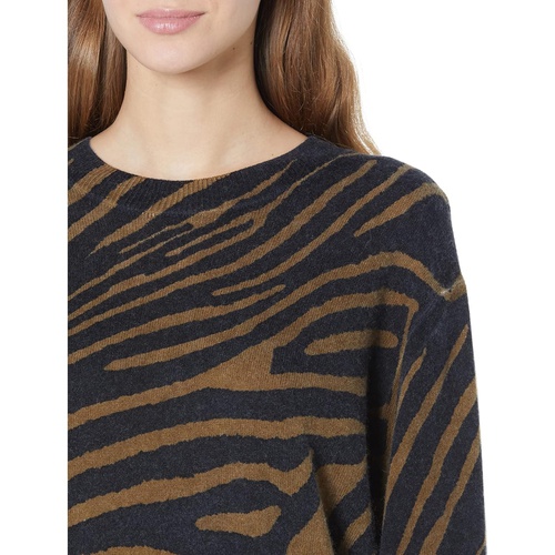 이큅먼트 EQUIPMENT Robinne Tiger Print Sweater
